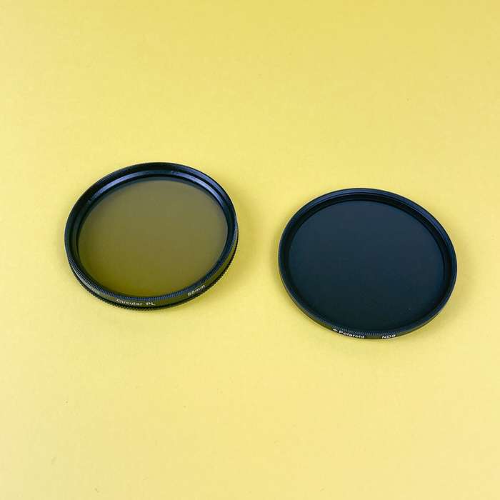 Polaroid set filtrů + pouzdro | CPL + ND9 58mm