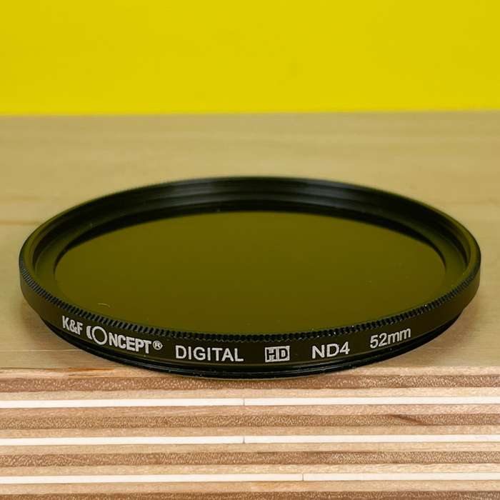 K&F Concept - set filtrů ND2 | ND4 | ND8 | G-ORANGE | G-GRAY | G-BLUE - 52MM