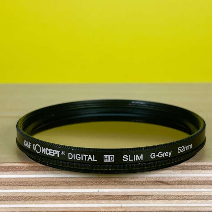 K&F Concept - set filtrů ND2 | ND4 | ND8 | G-ORANGE | G-GRAY | G-BLUE - 52MM