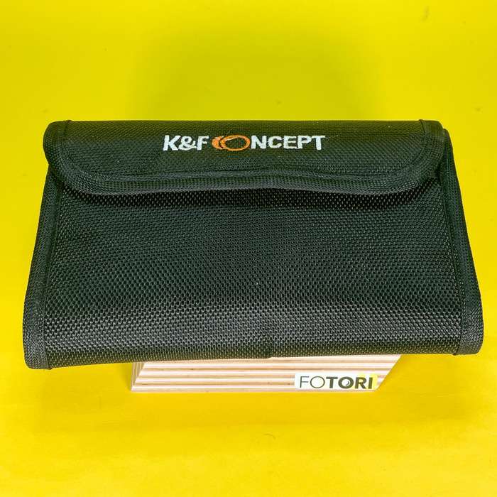 K&F Concept - set filtrů ND2 | ND4 | ND8 | G-ORANGE | G-GRAY | G-BLUE - 52MM