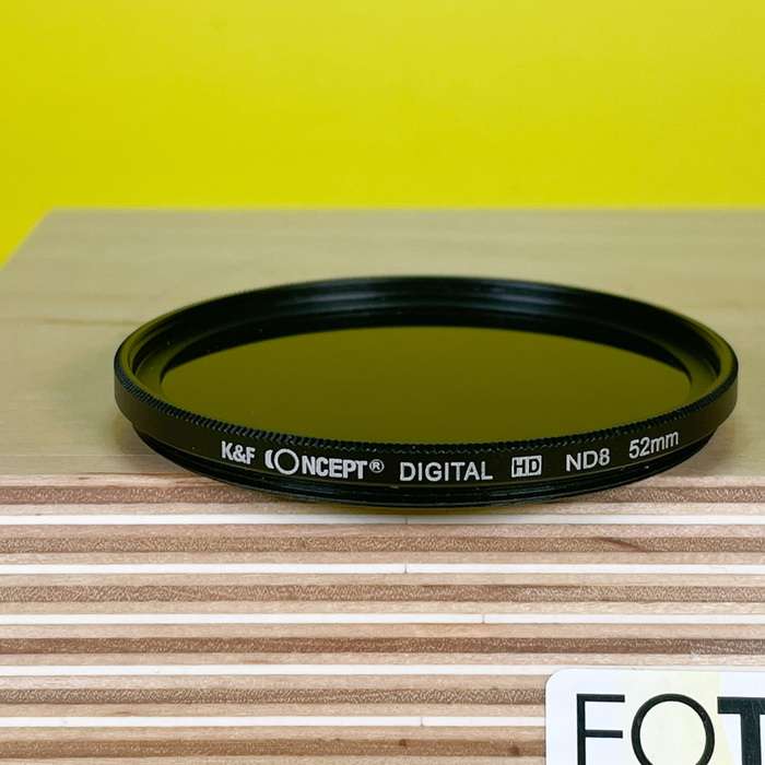 K&F Concept - set filtrů ND2 | ND4 | ND8 | G-ORANGE | G-GRAY | G-BLUE - 52MM