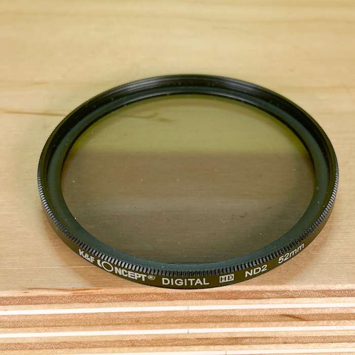 K&F Concept - set filtrů ND2 | ND4 | ND8 | G-ORANGE | G-GRAY | G-BLUE - 52MM