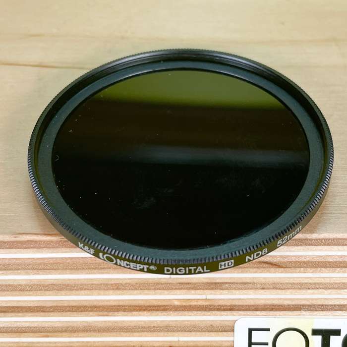 K&F Concept - set filtrů ND2 | ND4 | ND8 | G-ORANGE | G-GRAY | G-BLUE - 52MM