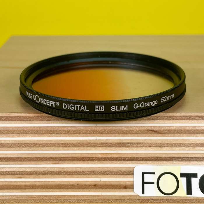 K&F Concept - set filtrů ND2 | ND4 | ND8 | G-ORANGE | G-GRAY | G-BLUE - 52MM