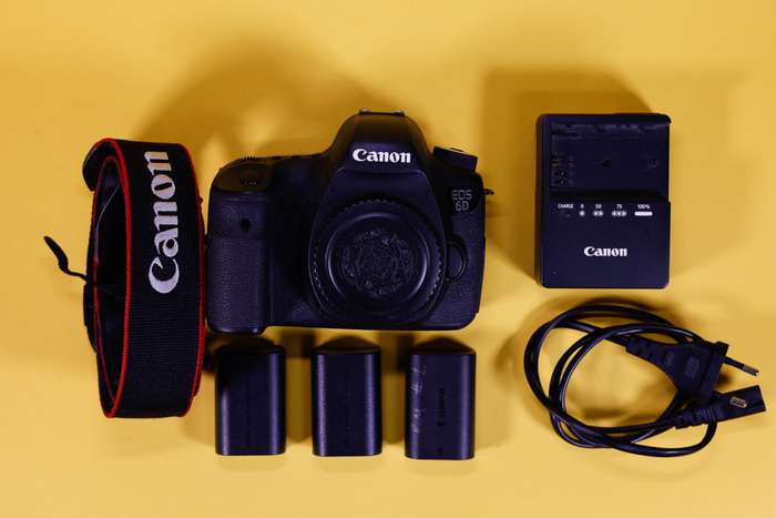 Canon EOS 6D  | 3x baterie  | 243020002923