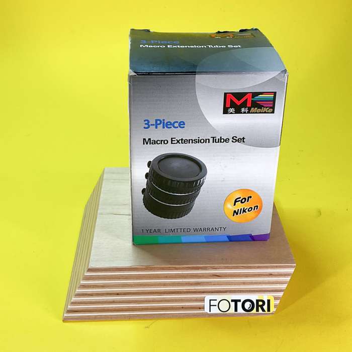 Meike makro mezikroužky pro Nikon F - 12 | 20 | 36 mm