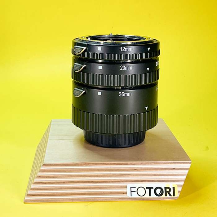 Meike makro mezikroužky pro Nikon F - 12 | 20 | 36 mm