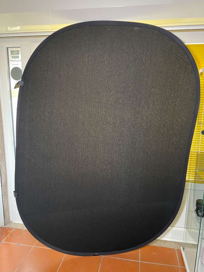 Rychlorozkládací fotografické pozadí 150x200cm - bílé, černé