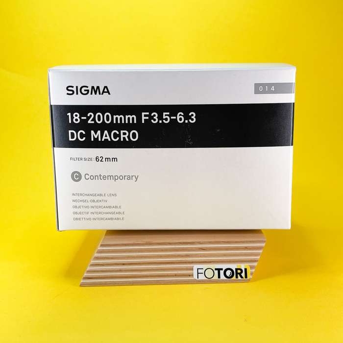 SIGMA 18-200 mm f/3,5-6,3 DC OS HSM Contemporary Canon EF | 55800263
