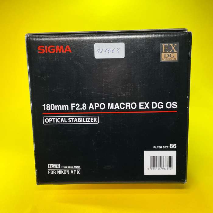 Sigma 180mm f/2,8 APO MACRO EX DG OS HSM Nikon F | 13269875