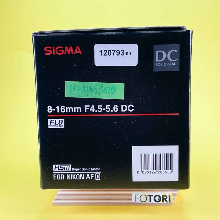 SIGMA 8-16 mm f/4,5-5,6 DC HSM Nikon F | 12853020