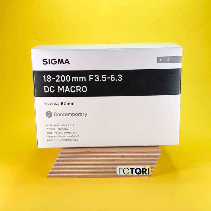 SIGMA 18-200mm f/3.5-6.3 DC Macro OS HSM Contemporary Canon EF | 55801294