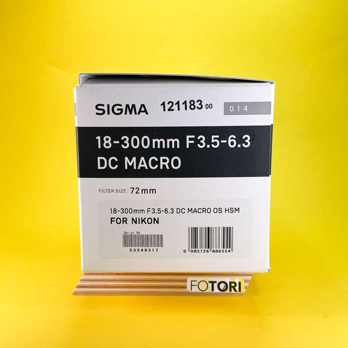 SIGMA 18-300mm f/3.5-6.3 DC OS HSM Macro Contemporary Nikon | 53249317