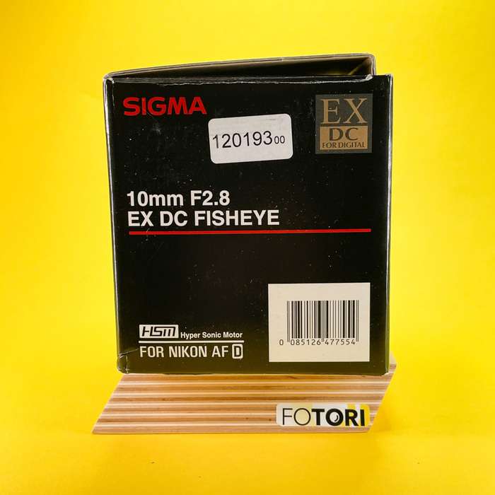 SIGMA 10mm f/2.8 EX DC HSM FishEye Nikon F| 1002865