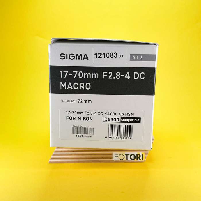 SIGMA 17-70mm f/2.8-4 DC Macro OS HSM Contemporary Nikon | 52704444