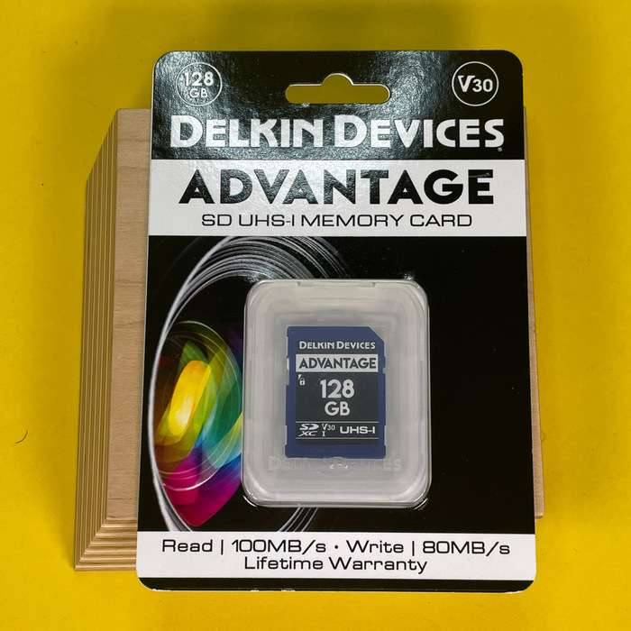 Delkin SD Advantage 660X UHS-I U3 (V30) R100/W80 128GB | SD karta