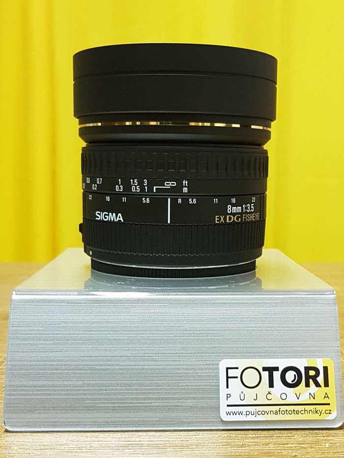 SIGMA 8/3.5 EX DG CIRCULAR FISHEYE pro Canon