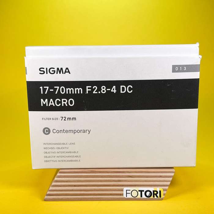 SIGMA 17-70mm/2.8-4 DC Macro OS HSM Contemporary Nikon F | 52476040