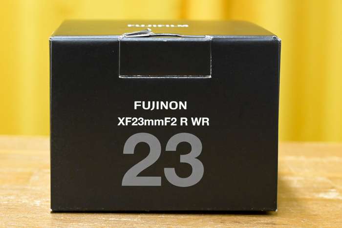 Fujifilm XF 23 mm f/2,0 R WR černý