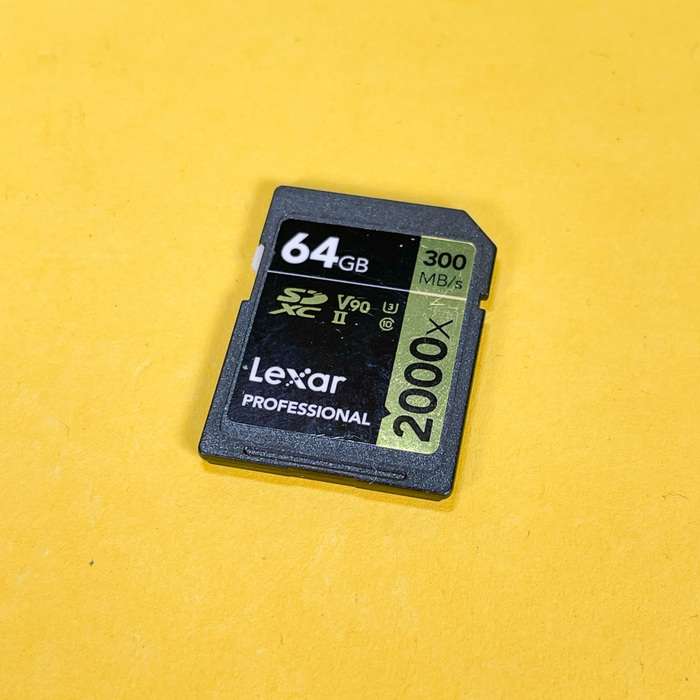 Lexar Pro 2000X SDHC/SDXC UHS-II U3 64 GB R300/W260
