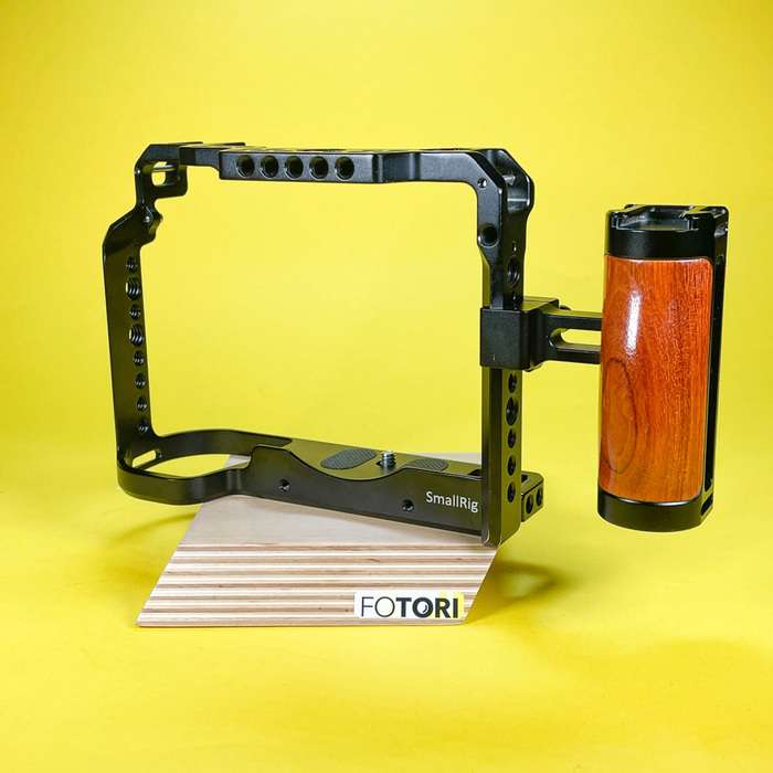SMALLRIG 2488 | Klec pro Lumix S1H + Dřevěná rukojeť