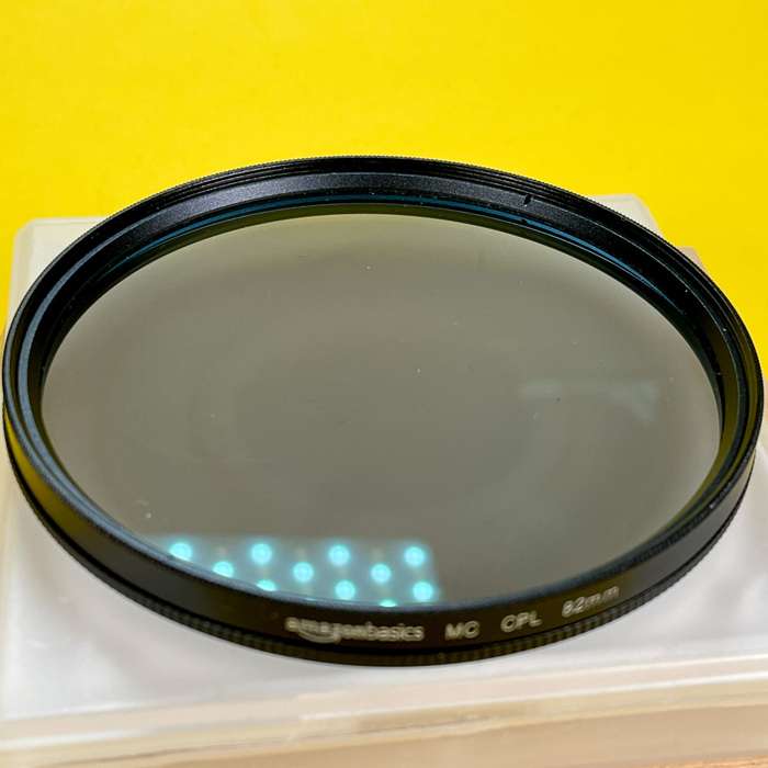 Amazon Basic CPL 82mm | Polarizační filtr
