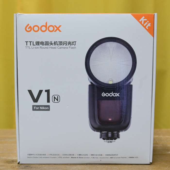 Godox V1N pro Nikon | kruhový blesk