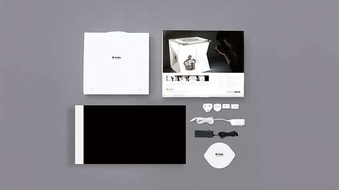 Světelný stan - SADA Foldio2 Plus + Halo Bar Set