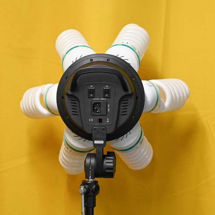 Trvalé denní světlo 600w  7x85W se softboxem - průměr 80cm | 16100785