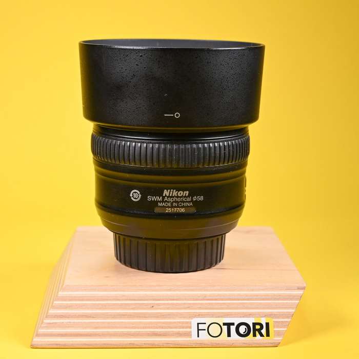 Nikon 50 mm f/1,8 AF-S NIKKOR G | 2517706