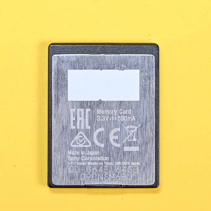 Sony XQD karta 64GB | 109CNSM6BJ