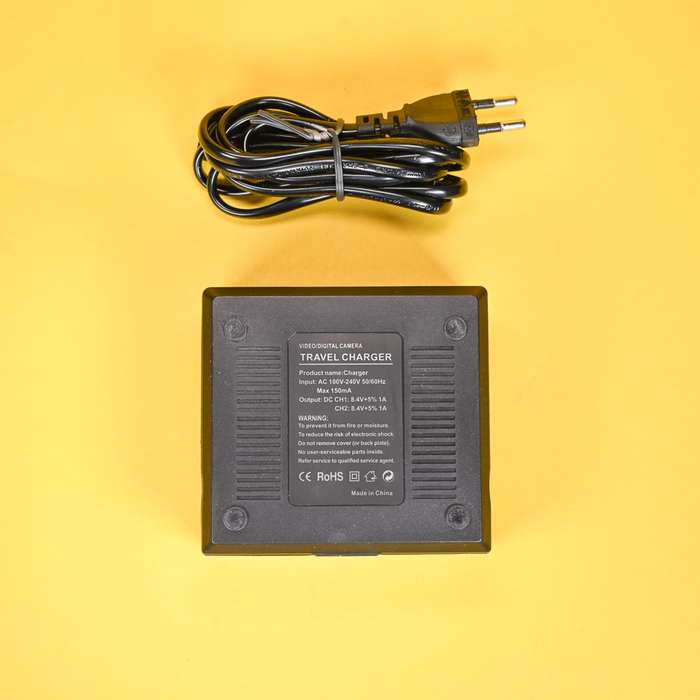 REDHEAD Duální nabíječka pro Sony NP-FM50/F960 baterie