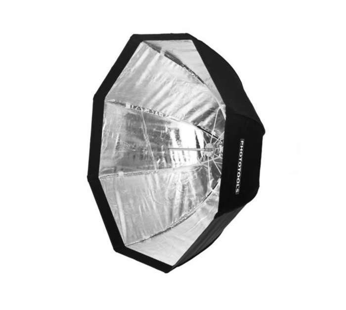 Phototools Octabox KS 95 cm deštníkový s voštinou, adaptér Bowens