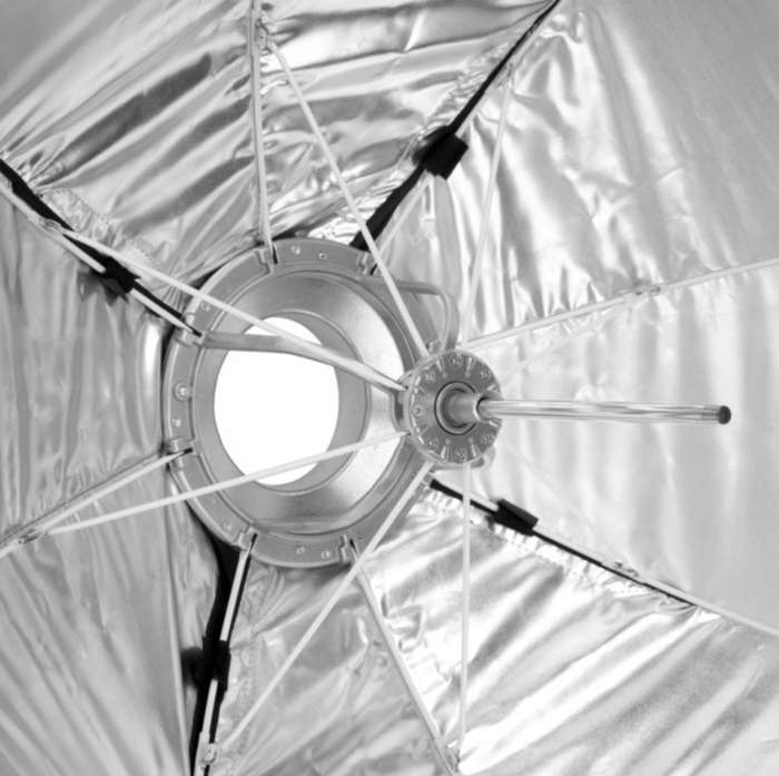 Phototools Octabox KS 95 cm deštníkový s voštinou, adaptér Bowens