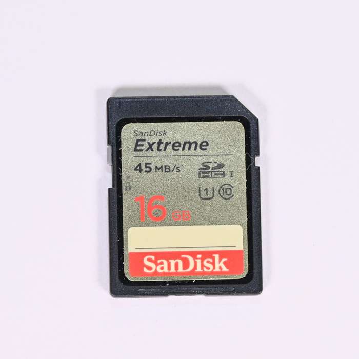 Sandisk SDHC Extreme 16GB U3 45 Mb/s