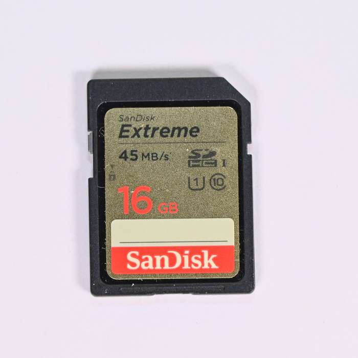 Sandisk SDHC Extreme 16GB U3 45 Mb/s