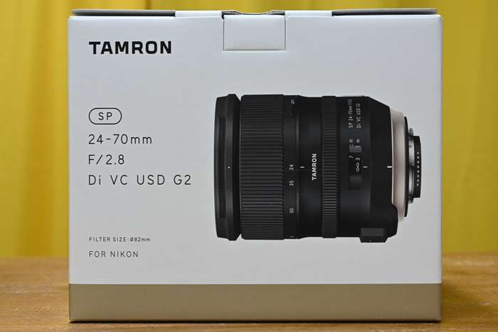 Tamron SP 24-70 mm F/2.8 Di VC USD G2 pro Nikon + Lens protect