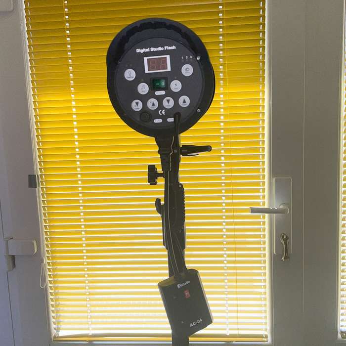 Studiový blesk 600Ws 4studio F-600 + Odpalovač