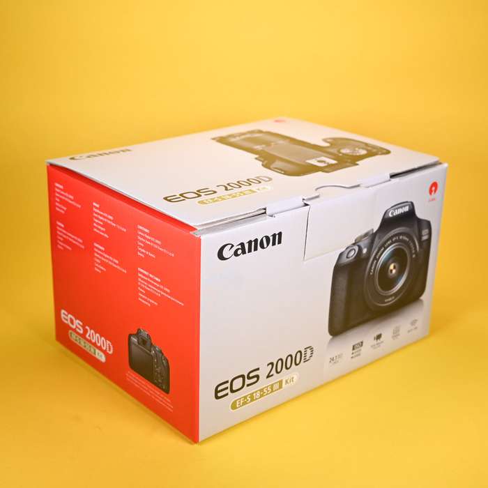 Set Canon EOS 2000D + Canon 18-55mm f/3.5-5.6 DC III | 223073045661