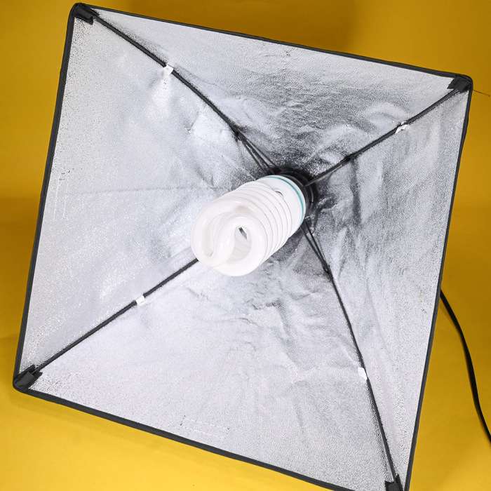 Set 3x trvalé denní světlo 105W se softboxy + stativy