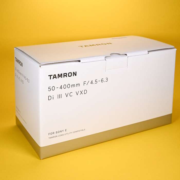 Tamron 50-400 mm f/4,5-6,3 Di III VC VXD pro Sony FE | 000965