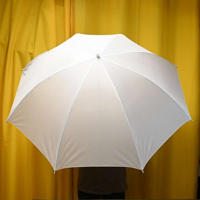 Fotografický deštník bílý 110cm