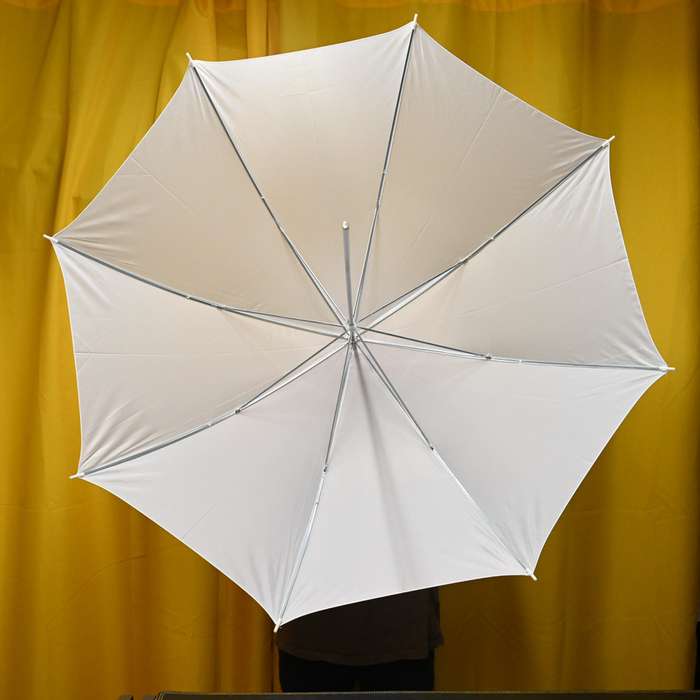 Fotografický deštník bílý 110cm
