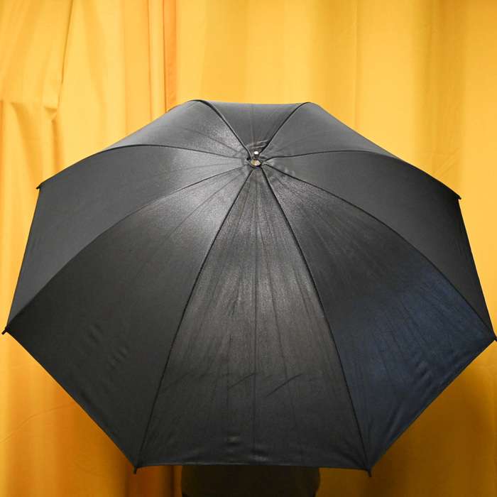 Fotografický deštník stříbrná/černá 100cm