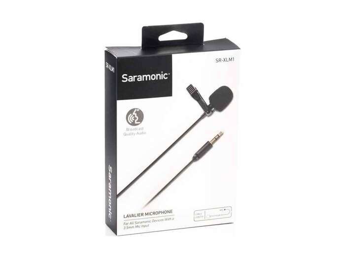 Saramonic SR-XLM1 Mono 3.5mm Lavalier | Klopový mikrofon