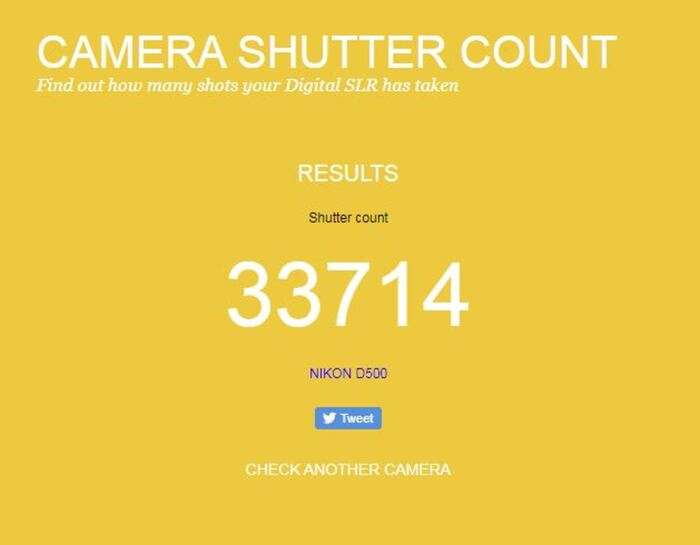 Nikon D500 | závěrka  33714  |6015686