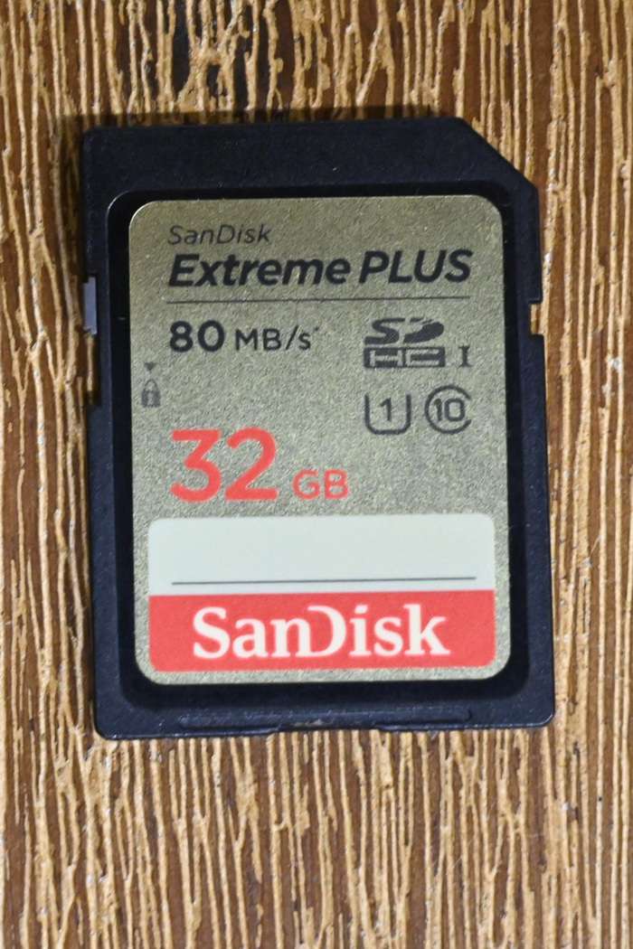 SanDisk Extreme Plus SDHC 32 GB 80 MB/s class10, UHS-I