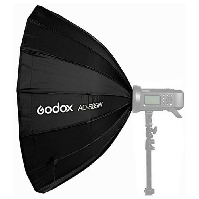 Godox AD-S85W  pro blesky AD400Pro/AD300Pro , Godox mount | Softbox octa 85cm
