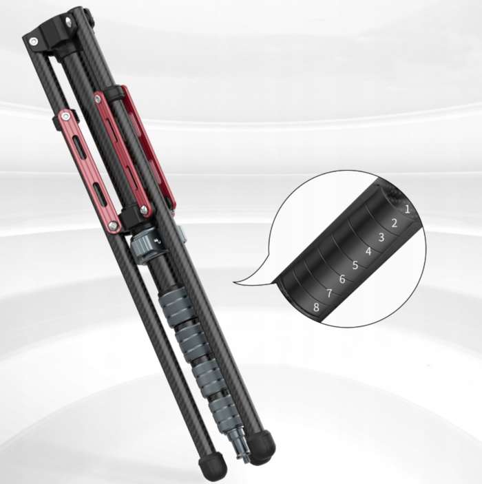 Karbonový světelný stativ Ulanzi MT-49 | Světelný stativ