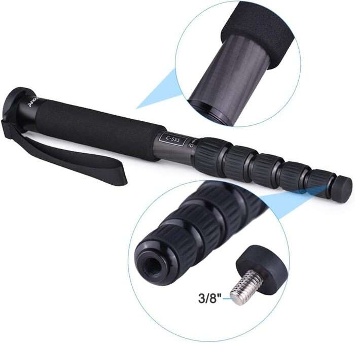 Karbonový stativ Andoer C-555 | Monopod